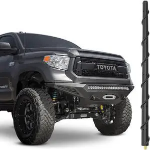KSaAuto16 Inch Antenna for Toyota Tundra Tacoma FJ Cruiser Accessories 1995-2023 2024 2025 2026, Spiral Rubber Car Toyota Tundra Tacoma Antenna Replacement Upgrade AM FM Radio Reception KSaAuto16 Inch Antenna for Toyota Tundra Tacoma FJ Cruiser Accessories 1995-2023 2024 2025 2026, Spiral Rubber Car Toyota Tundra Tacoma Antenna Replacement Upgrade AM FM Radio Reception