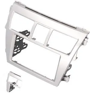Car Stereo Radio Double Din Dash Kit,2Din Radio Fascia Car Stereo Navigation Refitted Dash Panel Kit Frame Fit for Belta Sedan Car Stereo Radio Double Din Dash Kit,2Din Radio Fascia Car Stereo Navigation Refitted Dash Panel Kit Frame Fit for Belta Sedan