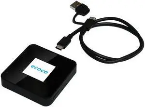 ecoco 100GB Pocket Wi-Fi TD20 (Black) (200GB/365days) ecoco 100GB Pocket Wi-Fi TD20 (Black) (200GB/365days)