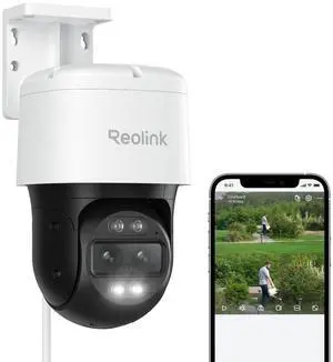 REOLINK PTZ Security Camera System 4K, IP PoE 360 Camera with Dual-Lens, Auto 6X Hybrid Zoomed Tracking, 355 Pan & 90 Tilt, Outdoor Surveillance, AI Detection, TrackMix PoE REOLINK PTZ Security Camera System 4K, IP PoE 360 Camera with Dual-Lens, Auto 6X Hybrid Zoomed Tracking, 355 Pan & 90 Tilt, Outdoor Surveillance, AI Detection, TrackMix PoE