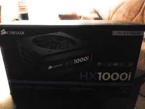 CORSAIR HXi Series, HX1000i, 1000 Watt, 80+ Platinum Certified, Fully Modular - Digital Power Supply CORSAIR HXi Series, HX1000i, 1000 Watt, 80+ Platinum Certified, Fully Modular - Digital Power Supply