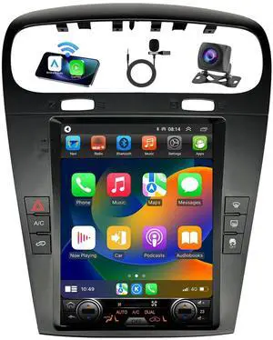 Android 14 Car Stereo Radio for Dodge Journey 2011-2019 Built-in Carplay/Android Auto 9.7 inch Head Unit Tesla Style IPS Touch Screen with GPS Navigation DSP Bluetooth GPS, FM WiFi +Backup Camera Android 14 Car Stereo Radio for Dodge Journey 2011-2019 Built-in Carplay/Android Auto 9.7 inch Head Unit Tesla Style IPS Touch Screen with GPS Navigation DSP Bluetooth GPS, FM WiFi +Backup Camera