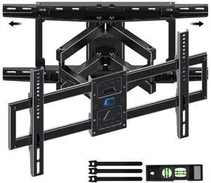 HOME VISION Full Motion Articulating TV Wall Mount for 37-90 Inch TVs up to 176 lbs, Fits 24" Wood Studs (8-24"), Heavy Duty TV Bracket & Mounts, Extendable Arm & Swivel Tilt Level, Max 600x400mm VESA HOME VISION Full Motion Articulating TV Wall Mount for 37-90 Inch TVs up to 176 lbs, Fits 24" Wood Studs (8-24"), Heavy Duty TV Bracket & Mounts, Extendable Arm & Swivel Tilt Level, Max 600x400mm VESA