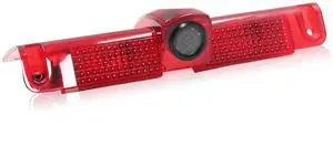 EWAY 3rd Third Brake Light Backup Camera for Chevrolet Express/GMC Savana Explorer Van 1500 2500 3500 2003-2019 Roof Mount Reversing Camera for Cargo Top Rear Brake Light w/ 8 IR Light Night Vision EWAY 3rd Third Brake Light Backup Camera for Chevrolet Express/GMC Savana Explorer Van 1500 2500 3500 2003-2019 Roof Mount Reversing Camera for Cargo Top Rear Brake Light w/ 8 IR Light Night Vision