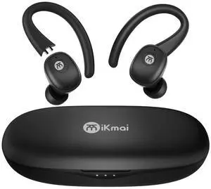 iKmai Active Noise Cancelling Wireless Earbuds, Bluetooth Headphone Stereo Bass, Detachable Earhook, IPX5 Waterproof, 4 Microphone, 60ms Low Latency, Compact&Slim for Sports/Workout/Office/Trav iKmai Active Noise Cancelling Wireless Earbuds, Bluetooth Headphone Stereo Bass, Detachable Earhook, IPX5 Waterproof, 4 Microphone, 60ms Low Latency, Compact&Slim for Sports/Workout/Office/Trav
