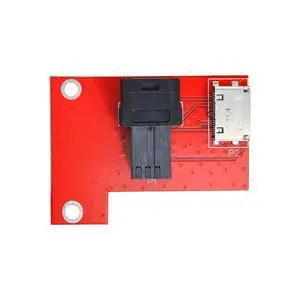 CY PCI-Express 4.0 Mini SAS HD SFF-8643 to Oculink SFF-8611 SFF-8612 PCBA Female Adapter with Bracket CY PCI-Express 4.0 Mini SAS HD SFF-8643 to Oculink SFF-8611 SFF-8612 PCBA Female Adapter with Bracket