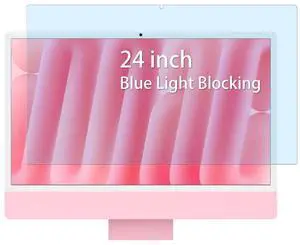 MUBUY-GOL Anti-Blue Light Screen Protector for Apple iMac 24 Inch (M4/M3/M1 Chip), Anti Glare and Anti Fingerprint (Matte) Shield MUBUY-GOL Anti-Blue Light Screen Protector for Apple iMac 24 Inch (M4/M3/M1 Chip), Anti Glare and Anti Fingerprint (Matte) Shield