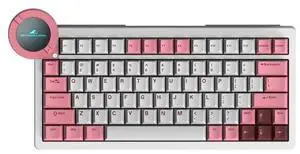 DRY STUDIO Battleye 74.5 RT HE Magnetic Wired Gaming Keyboard with Mechanical Feel Full Metal Aluminum with Touch Screen and Rapid 4-Mode Switching RGB Lighting & Gaming Accessories - Pink Blaze DRY STUDIO Battleye 74.5 RT HE Magnetic Wired Gaming Keyboard with Mechanical Feel Full Metal Aluminum with Touch Screen and Rapid 4-Mode Switching RGB Lighting & Gaming Accessories - Pink Blaze
