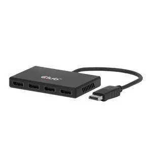 Club 3D CSV-7400 DisplayPort to Quad Displayport MST Hub 4 x 4K 30Hz Club 3D CSV-7400 DisplayPort to Quad Displayport MST Hub 4 x 4K 30Hz