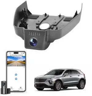 Mangoal Front 4K & Rear 1080p Dash Cam Custom fit for Cadillac XT4 2024 2025(Model C), UHD 2160P Video, Free App,WiFi, 128GB Card Mangoal Front 4K & Rear 1080p Dash Cam Custom fit for Cadillac XT4 2024 2025(Model C), UHD 2160P Video, Free App,WiFi, 128GB Card