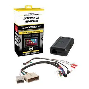 Scosche FD5K-WP Factory Stereo Replacement Interface Adapter Kit, Compatible with Select 2005-2016 Ford, Lincoln & Mercury, Car Radio Wiring Harness, Retains Steering Wheel Controls & OEM Amplifier Scosche FD5K-WP Factory Stereo Replacement Interface Adapter Kit, Compatible with Select 2005-2016 Ford, Lincoln & Mercury, Car Radio Wiring Harness, Retains Steering Wheel Controls & OEM Amplifier
