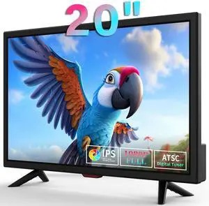 othoig TV 20 inch,Small Kitchen Flat Screen TV with Headphones Port,HDMI,USB and VGA Ports,DV-12V Cable & AC Adapter for use in Your Bedroom & Caravan (Full View Television) othoig TV 20 inch,Small Kitchen Flat Screen TV with Headphones Port,HDMI,USB and VGA Ports,DV-12V Cable & AC Adapter for use in Your Bedroom & Caravan (Full View Television)