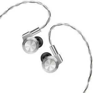 ARTTI T10 Pro Wired Headphones, in-Ear Monitor Earphones, Dual Magnetic Circuit 14.2mm Planner Driver HiFi Earbuds, Full Metal Housing Gaming IEM, 3.5mm&4.4mm 2-in-1 Detachable OFC Cable (Silver) ARTTI T10 Pro Wired Headphones, in-Ear Monitor Earphones, Dual Magnetic Circuit 14.2mm Planner Driver HiFi Earbuds, Full Metal Housing Gaming IEM, 3.5mm&4.4mm 2-in-1 Detachable OFC Cable (Silver)