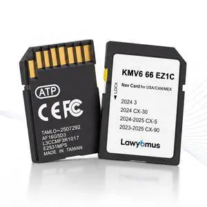 KMV666EZ1C Mazda Navigation SD Card for 2024-2025 CX-5 & 2023-2025 CX-90, 2024 Mazda 3 CX-30, OEM Navigation Replacement with Offline GPS Maps USA Canada Mexico, 10 Years Warranty KMV666EZ1C Mazda Navigation SD Card for 2024-2025 CX-5 & 2023-2025 CX-90, 2024 Mazda 3 CX-30, OEM Navigation Replacement with Offline GPS Maps USA Canada Mexico, 10 Years Warranty