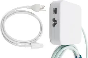 Power Adapter for iMac 24-Inch M1, M3, M4, 143W, with Ethernet Cable and Power Cord (Green) Power Adapter for iMac 24-Inch M1, M3, M4, 143W, with Ethernet Cable and Power Cord (Green)