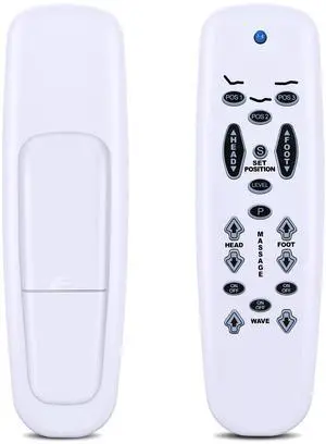 RYQIF Replacement Remote Control for Flex Fit Plus/Sealy Adjustable Beds/Leggett & Platt E95/Tempurpedic Lifestyles S-Cape E95 Leggett and Platt Basis C3 Adjustable Bed-White RYQIF Replacement Remote Control for Flex Fit Plus/Sealy Adjustable Beds/Leggett & Platt E95/Tempurpedic Lifestyles S-Cape E95 Leggett and Platt Basis C3 Adjustable Bed-White