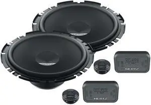 Hertz DSK 170.3 2-Way Speaker Kit with 170 mm Woofer and 24 mm Tweeter, Balanced Sound and 160 W Max Power Hertz DSK 170.3 2-Way Speaker Kit with 170 mm Woofer and 24 mm Tweeter, Balanced Sound and 160 W Max Power