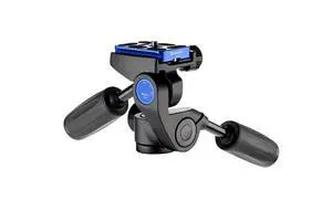 Benro 3-Way Arca Tripod Head, Independent Movement in 3 Ways, Allows Precise Positioning, Arca-Swiss Compatible QR Plate, 11 lb. Capacity- Black (HD1A) Benro 3-Way Arca Tripod Head, Independent Movement in 3 Ways, Allows Precise Positioning, Arca-Swiss Compatible QR Plate, 11 lb. Capacity- Black (HD1A)