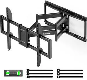 monTEK Heavy Duty TV Wall Mount for 37-90 Inch TVs up to 165lbs, 4X Load Tested, 25.1" Extended Full Motion Dual Articulating Arms, Fits 12/16/18/24" Studs, Tool-Free Tilt/Swivel, Max VESA 600x400mm monTEK Heavy Duty TV Wall Mount for 37-90 Inch TVs up to 165lbs, 4X Load Tested, 25.1" Extended Full Motion Dual Articulating Arms, Fits 12/16/18/24" Studs, Tool-Free Tilt/Swivel, Max VESA 600x400mm