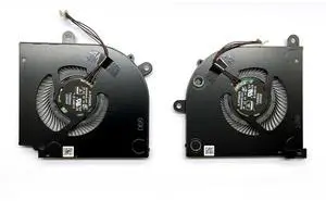 New CPU+GPU Cooling Fan Replacement for MSI Stealth 15M, MS-1562 MS-1563, P/N: BS5405HS-U4W BS5405HS-U4X New CPU+GPU Cooling Fan Replacement for MSI Stealth 15M, MS-1562 MS-1563, P/N: BS5405HS-U4W BS5405HS-U4X