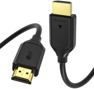 Fiber Optic Long HDMI Cable 82FT, 4K High-Speed Gaming HDMI 2.0 Cord One-Piece Molded Connectors, 4K@60Hz, HDR, 3D, Dolby, HDCP 2.2, Ethernet, for PS5/4/3, Roku TV, Monitor, Xbox, Blu-ray, Laptop Fiber Optic Long HDMI Cable 82FT, 4K High-Speed Gaming HDMI 2.0 Cord One-Piece Molded Connectors, 4K@60Hz, HDR, 3D, Dolby, HDCP 2.2, Ethernet, for PS5/4/3, Roku TV, Monitor, Xbox, Blu-ray, Laptop