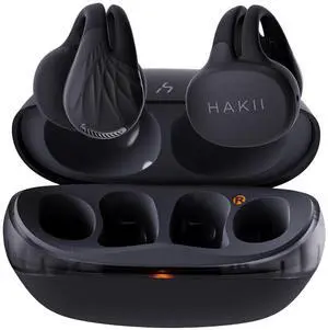 HAKII Open Ear Wireless Earbuds, Bluetooth 5.4 Ergonomic Clip on Bluetooth Earbuds with Stereo Sound/ENC, Touch Control Open Ear Headphones, IPX5 Waterproof Running Headphones for Sports, Fitne HAKII Open Ear Wireless Earbuds, Bluetooth 5.4 Ergonomic Clip on Bluetooth Earbuds with Stereo Sound/ENC, Touch Control Open Ear Headphones, IPX5 Waterproof Running Headphones for Sports, Fitne