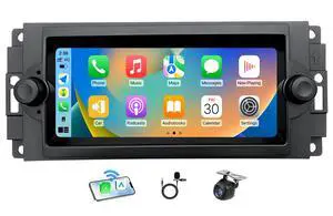4Core+64GB ROM Car Radio for Dodge Ram 2006 2007 2008: 1280x800 IPS Touchscreen for Chrysler 300 /300C 2005 2006 2007,for Jeep Grand Cherokee 2005 2006 2007 CarPlay/Android Auto Bluetooth 5G WiFi GPS 4Core+64GB ROM Car Radio for Dodge Ram 2006 2007 2008: 1280x800 IPS Touchscreen for Chrysler 300 /300C 2005 2006 2007,for Jeep Grand Cherokee 2005 2006 2007 CarPlay/Android Auto Bluetooth 5G WiFi GPS