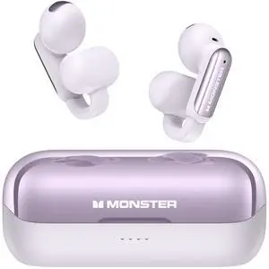 Monster Wireless Earbuds Open AC601, Comfort Clip-On Bluetooth Earbuds, Bluetooth 5.4 Open Ear Buds with Environmental Noise Cancellation, IPX5 Waterproof & Touch Control Wireless Headph Monster Wireless Earbuds Open AC601, Comfort Clip-On Bluetooth Earbuds, Bluetooth 5.4 Open Ear Buds with Environmental Noise Cancellation, IPX5 Waterproof & Touch Control Wireless Headph