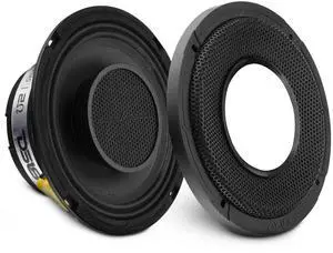 DS18 PRO-HY6.2MSL 6.5" Hybrid Slim Loudspeaker with a 1" Compression Driver Horn, 6.5" Shallow Hybrid Coaxial Mid-Range w/Driver DS18 PRO-HY6.2MSL 6.5" Hybrid Slim Loudspeaker with a 1" Compression Driver Horn, 6.5" Shallow Hybrid Coaxial Mid-Range w/Driver