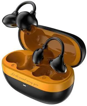 pamu Clip-On Open Ear Earbuds Wireless Bluetooth Headphones for Running Workout Sport Ultra-Light Comfort Deep Bass Powerful Sound Auto L-R Recognition Black (S80 Black) pamu Clip-On Open Ear Earbuds Wireless Bluetooth Headphones for Running Workout Sport Ultra-Light Comfort Deep Bass Powerful Sound Auto L-R Recognition Black (S80 Black)