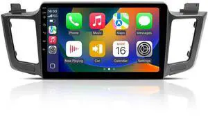 ViaBecs Android 13 6G+128G Wireless Apple Carplay Radio for Toyota RAV4 2013-2018,10.2 Inch QLED HD Touch Screen Car Stereo with Android Auto, 5GHz WiFi, 48EQ DSP, AM FM, Mirror Link Bluetooth ViaBecs Android 13 6G+128G Wireless Apple Carplay Radio for Toyota RAV4 2013-2018,10.2 Inch QLED HD Touch Screen Car Stereo with Android Auto, 5GHz WiFi, 48EQ DSP, AM FM, Mirror Link Bluetooth