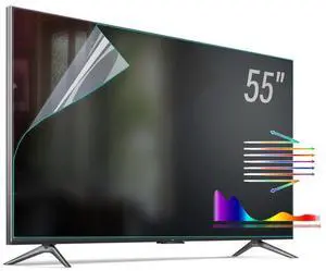 BU TV Screen Protectors 2026 Anti Glare Film for Standard Size 55 inch TV Screen,Blue Light Filter and Glare Reducer, Indoor Outdoor 55 TV Glare Shield (55 Inch 1221) BU TV Screen Protectors 2026 Anti Glare Film for Standard Size 55 inch TV Screen,Blue Light Filter and Glare Reducer, Indoor Outdoor 55 TV Glare Shield (55 Inch 1221)