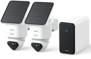 aosu T2 Ultra 4K Solar Security Cameras Wireless Outdoor, 2-Cam Kit, Smart Home Security System with TrueColor Night Vision, AI Recognition&Motion Tracking, 360Pan&Tilt, Expandable 16TB Local S aosu T2 Ultra 4K Solar Security Cameras Wireless Outdoor, 2-Cam Kit, Smart Home Security System with TrueColor Night Vision, AI Recognition&Motion Tracking, 360Pan&Tilt, Expandable 16TB Local S