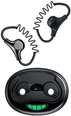 Yeforu Wireless Bluetooth Semi Open Ear Headphones Over Open Ear Earbuds with Ear Hooks Wrap Around Earbuds that Don't Go in Your Ear Out of Ear Running Headphones Workout Yeforu Wireless Bluetooth Semi Open Ear Headphones Over Open Ear Earbuds with Ear Hooks Wrap Around Earbuds that Don't Go in Your Ear Out of Ear Running Headphones Workout