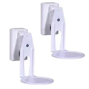 Sanus Speaker Wall Mounts for Sonos Era 100 Pair - Swivel & Tilt Speaker Mount with Easy 15-Minute Install White, 2-Pack Sanus Speaker Wall Mounts for Sonos Era 100 Pair - Swivel & Tilt Speaker Mount with Easy 15-Minute Install White, 2-Pack
