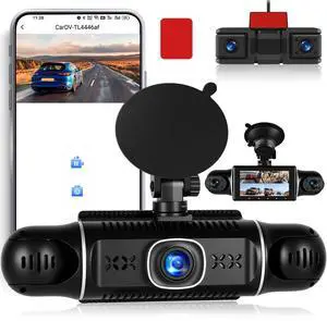 5 Channel Dash Cam Car Camera 360 Degree View for Cars Front and Rear Inside Left Right Baby Car Camera,Built-in WiFi APP Control Night Vision,Loop Recording,G-Sensor,24H Parking Mode Monitor 5 Channel Dash Cam Car Camera 360 Degree View for Cars Front and Rear Inside Left Right Baby Car Camera,Built-in WiFi APP Control Night Vision,Loop Recording,G-Sensor,24H Parking Mode Monitor