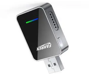 Visoud Wireless CarPlay & Android Auto Adapter, Enjoy Seamless One-Click User Switching Converts Your Wired System to Wireless, Plug & Play with USB A or Type-C, Works with iOS 10+ and Visoud Wireless CarPlay & Android Auto Adapter, Enjoy Seamless One-Click User Switching Converts Your Wired System to Wireless, Plug & Play with USB A or Type-C, Works with iOS 10+ and