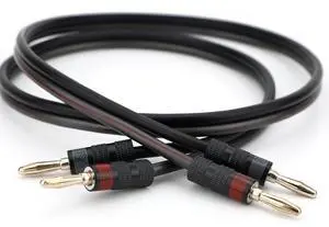 Sewell Silverback 12 AWG Speaker Wire with Silverback Pro Banana Plugs - 6 feet, CL3 Rated, Oxygen Free Copper, high Strand Count, Terminated Sewell Silverback 12 AWG Speaker Wire with Silverback Pro Banana Plugs - 6 feet, CL3 Rated, Oxygen Free Copper, high Strand Count, Terminated