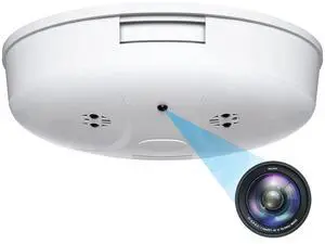 Security Camera Smoke Detector Hidden Camera 1080P WiFi Indoor Cam with Night Vision Motion Detection Real-Time Spy Camera for Home Office Safety Security Camera Smoke Detector Hidden Camera 1080P WiFi Indoor Cam with Night Vision Motion Detection Real-Time Spy Camera for Home Office Safety