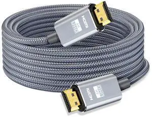 LEADSTAR HDMI Cable 4K 50 ft / 15M, Long High Speed HDMI 2.0 Cord Braided ^^ Ultra HD, 1080p, ARC, 3D, HDCP 2.2 ^^ for Xbox, PS5, TV, Laptop, Monitor LEADSTAR HDMI Cable 4K 50 ft / 15M, Long High Speed HDMI 2.0 Cord Braided ^^ Ultra HD, 1080p, ARC, 3D, HDCP 2.2 ^^ for Xbox, PS5, TV, Laptop, Monitor