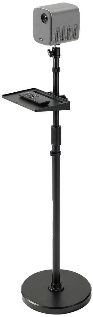 HVAYING Projector Stand with 360 Swivel & Height Adjustment - Mini Projector Mount, Floor Mount, 1/4" Screw Mount, Compatible with Projector, Camera, Webcam for Home, Office & Outdoor HVAYING Projector Stand with 360 Swivel & Height Adjustment - Mini Projector Mount, Floor Mount, 1/4" Screw Mount, Compatible with Projector, Camera, Webcam for Home, Office & Outdoor