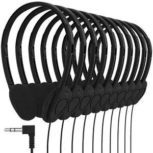 Maeline Bulk Classroom Headphones 30 Pack On-Ear Wired School Headphones with Foam Ear Cushions, 3.5mm Student Headsets for Kids, Testing, Library, Chromebook, Tablet Black Maeline Bulk Classroom Headphones 30 Pack On-Ear Wired School Headphones with Foam Ear Cushions, 3.5mm Student Headsets for Kids, Testing, Library, Chromebook, Tablet Black