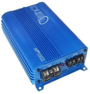 Down4Sound MM1002 Mini Maxx Blue 350W RMS Mini 2-Channel Car Audio Amplifier Down4Sound MM1002 Mini Maxx Blue 350W RMS Mini 2-Channel Car Audio Amplifier
