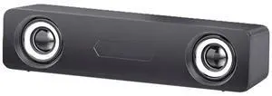 Computer Speakers for Desktop PC - 10W Wired Stereo Speakers with Volume Turning Dial, USB Powered, 3.5mm Audio Connector, Compact Accurately Tuned Soundbar with Deep Bass for Office, Home, and Gaming Computer Speakers for Desktop PC - 10W Wired Stereo Speakers with Volume Turning Dial, USB Powered, 3.5mm Audio Connector, Compact Accurately Tuned Soundbar with Deep Bass for Office, Home, and Gaming