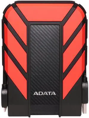 ADATA HD710 Pro External Hard Drive - 1TB USB 3.2 Gen1 Portable HDD for Gaming & Backup Storage - IP68 Waterproof & Dustproof - MIL-STD Shock Resistant - Red - 1 Count ADATA HD710 Pro External Hard Drive - 1TB USB 3.2 Gen1 Portable HDD for Gaming & Backup Storage - IP68 Waterproof & Dustproof - MIL-STD Shock Resistant - Red - 1 Count