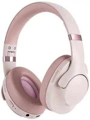 Pink Hybrid Active Noise Cancelling Bluetooth ANC Headphones Wireless Noise Cancelling Over Ear Headphoens Headset Workout Gym Sound Cancelling Soundproof Headphones for Airplane Travel Gym Men Pink Hybrid Active Noise Cancelling Bluetooth ANC Headphones Wireless Noise Cancelling Over Ear Headphoens Headset Workout Gym Sound Cancelling Soundproof Headphones for Airplane Travel Gym Men