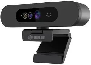TOALLIN 1080P Webcam for Windows Hello Face Login, IR Facial Recognition, Windows Hello Compatible Webcam with Microphone, Computer Camera, Wide Angle View USB Web Camera with Privacy Cover TOALLIN 1080P Webcam for Windows Hello Face Login, IR Facial Recognition, Windows Hello Compatible Webcam with Microphone, Computer Camera, Wide Angle View USB Web Camera with Privacy Cover