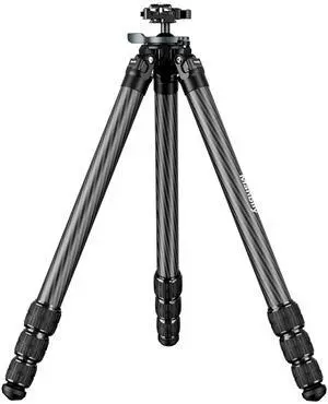 Manbily QM-364PA Shooting Tripod, Arca Hunting Carbon Fiber Tripod with 45mm Ball Head and Picatinny to Arca Swiss Adapters, 36mm Thick Tubes, Max Load 55lbs Black Manbily QM-364PA Shooting Tripod, Arca Hunting Carbon Fiber Tripod with 45mm Ball Head and Picatinny to Arca Swiss Adapters, 36mm Thick Tubes, Max Load 55lbs Black