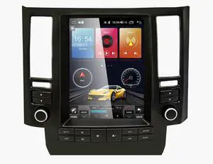 Toeeklsa Car Radio - Android 11.0 Tesla Style Touchscreen with Bluetooth GPS Navigation for Infiniti FX (FX35, FX45) 2003-2006 Multimedia Stereo - Mirror Link Toeeklsa Car Radio - Android 11.0 Tesla Style Touchscreen with Bluetooth GPS Navigation for Infiniti FX (FX35, FX45) 2003-2006 Multimedia Stereo - Mirror Link