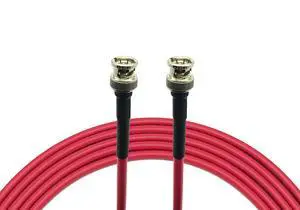 AV-Cables 3G/6G HD SDI Mini RG59 BNC Cable - Belden 1855a (10ft, Red) AV-Cables 3G/6G HD SDI Mini RG59 BNC Cable - Belden 1855a (10ft, Red)